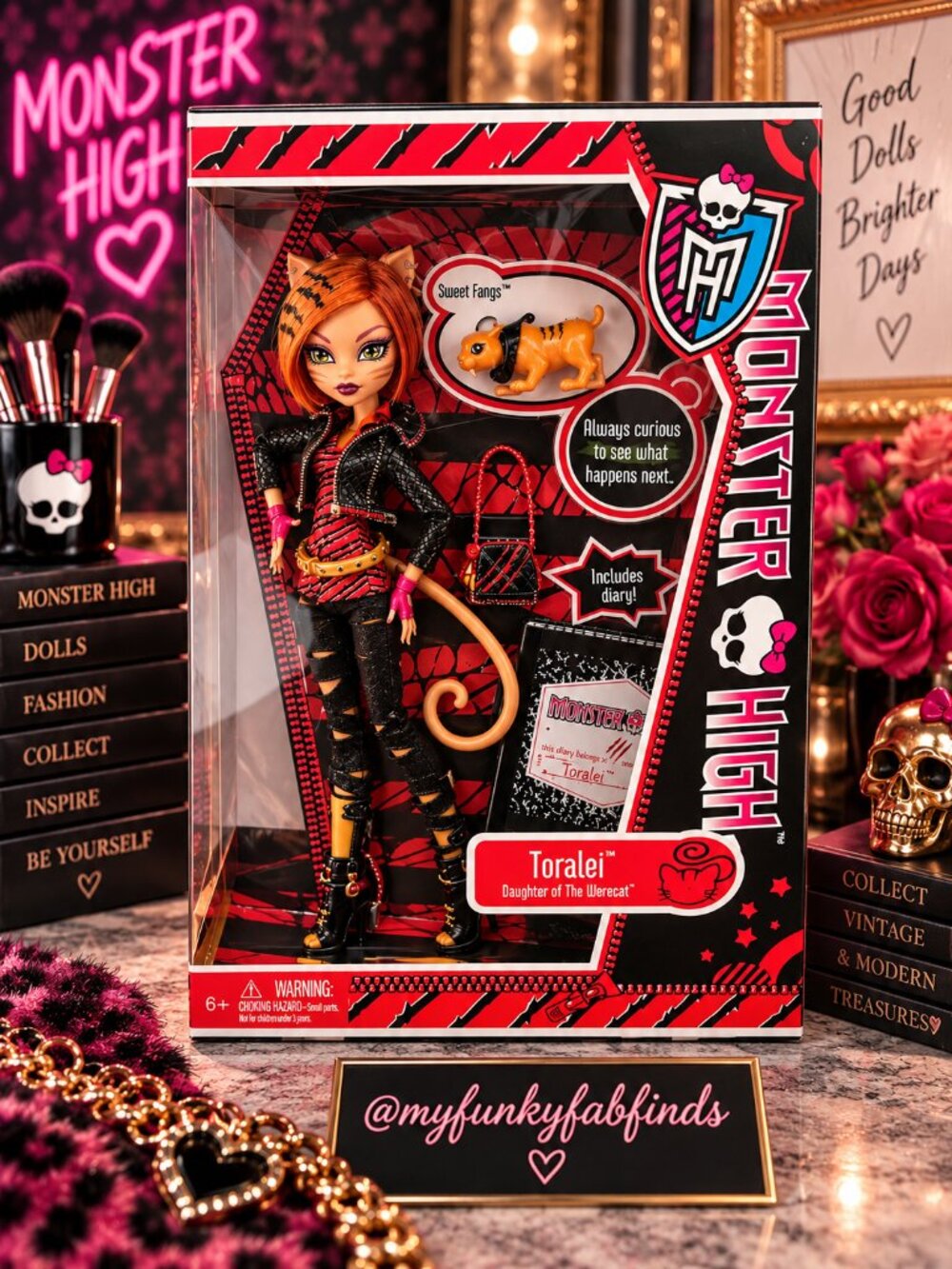 2011 first-wave Monster High Toralei Stripe
